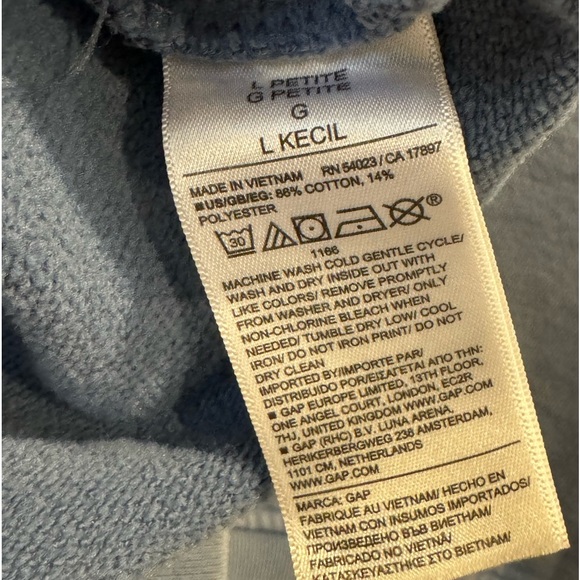 GAP Disney Donald Duck women’s blue crewneck  Sweatshirt - Picture 5 of 8